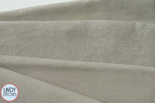 36 Count Saltbush Hand Dyed Edinburgh Linen by Fox and Rabbit