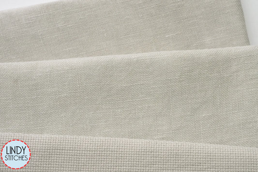 40 Count White Clay Hand Dyed Newcastle Linen by Fox and Rabbit