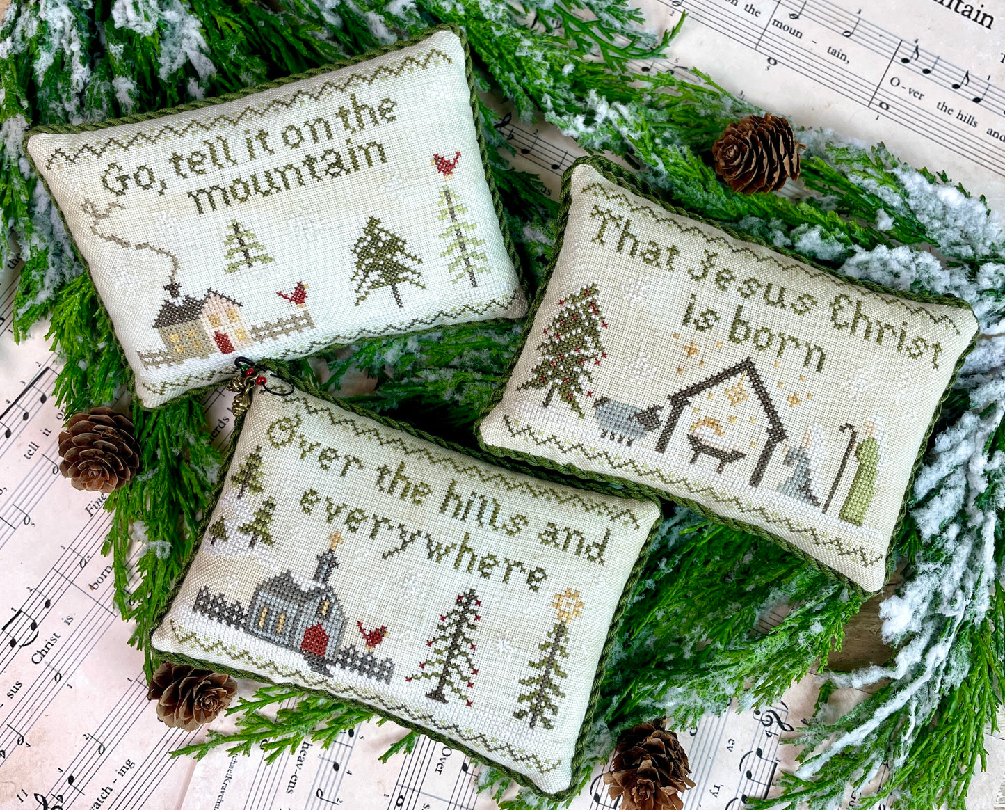 Go Tell it on the Mountain Cross Stitch Pattern by The Proper Stitcher