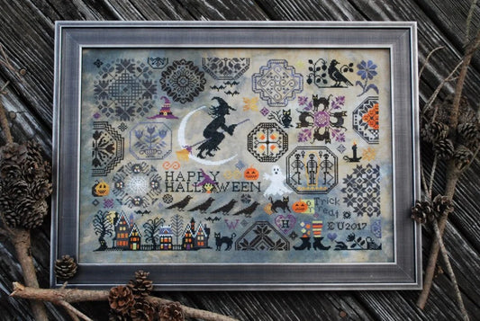 Halloween Quaker by Lila's Studio Cross Stitch Pattern