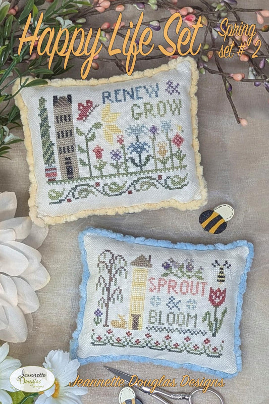 PREORDER Happy Life Set 2 by Jeannette Douglas Designs Nashville Market