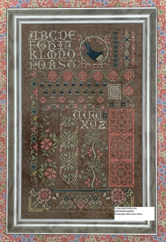 Hawthorne Hill Cross Stitch Pattern by Rosewood Manor