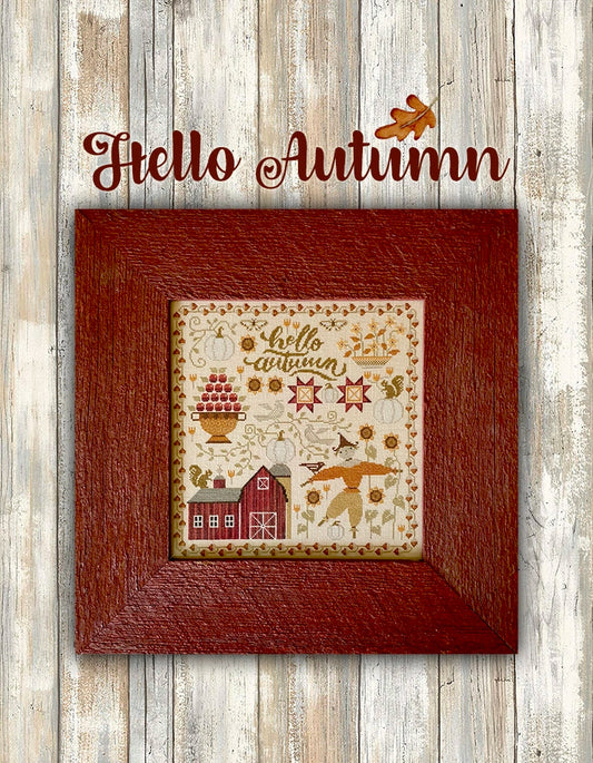 Hello Autumn Teresa Kogut Cross Stitch Pattern