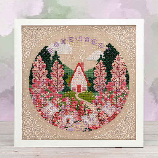 PREORDER Home Sweet Home Cross Stitch Pattern by Counting Puddles Nashville Market