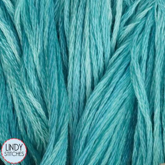 Island Breeze Weeks Dye Works Floss Hand Dyed Cotton Skein 2133