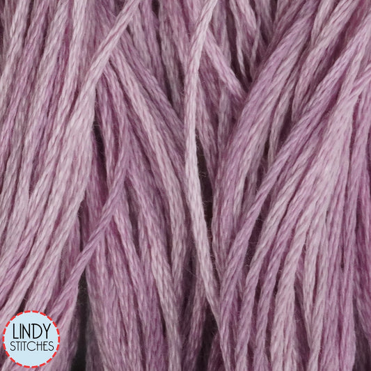 Lavender Rose Weeks Dye Works Floss Hand Dyed Cotton Skein 2289