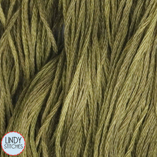 Lily Pad Weeks Dye Works Floss Hand Dyed Cotton Skein 2194