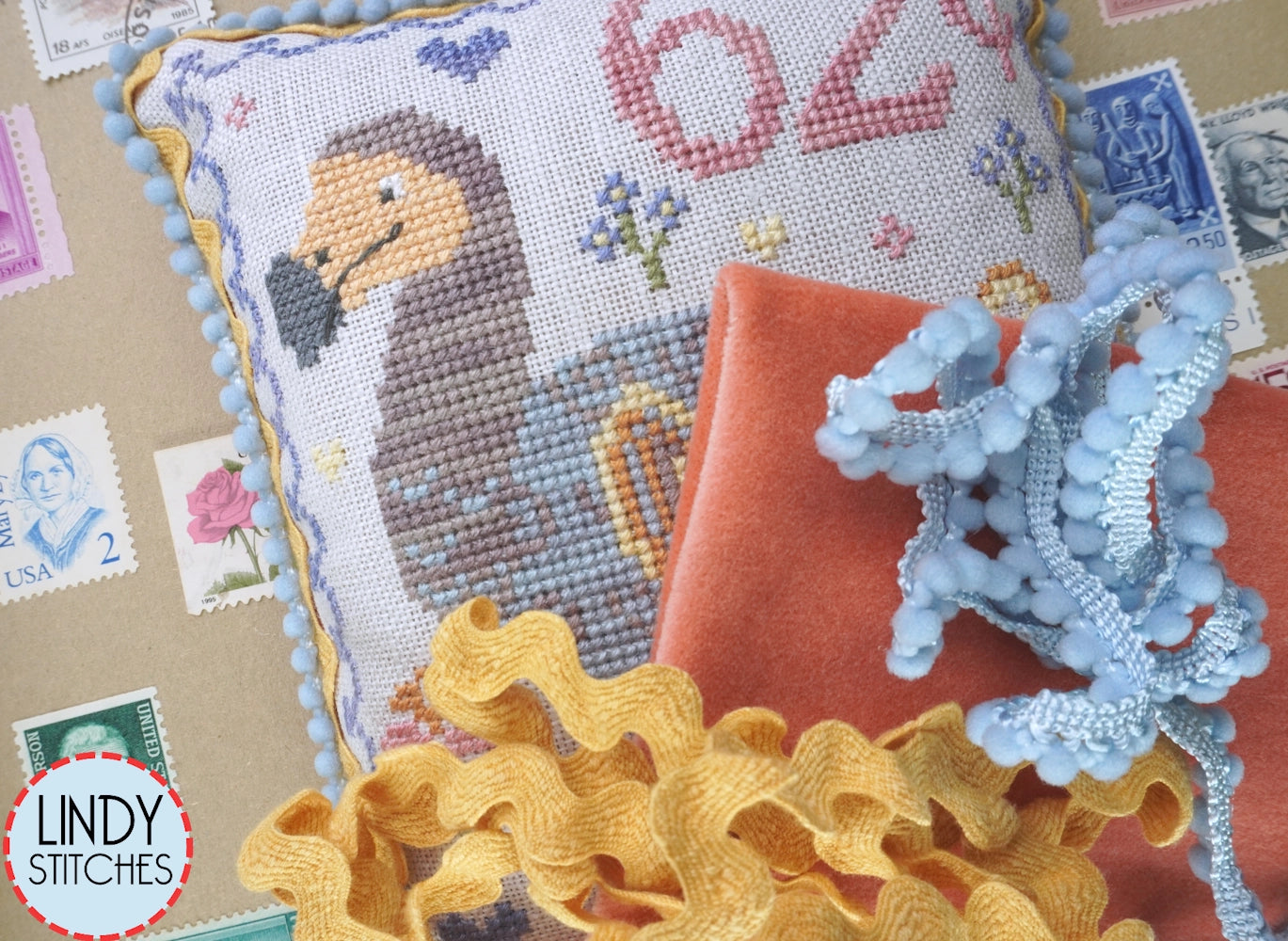 Air Mail April #12 Finishing Pack by Lady Dot Creates Dodo