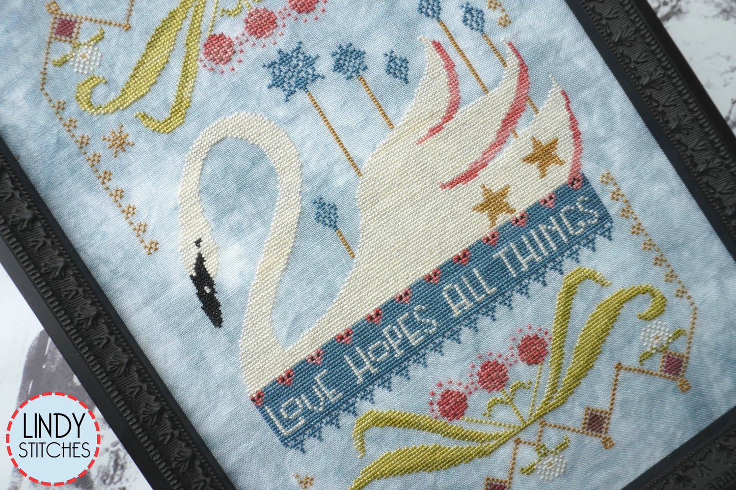 PREORDER Love Hopes All Things Cross Stitch Pattern by Lindy Stitches