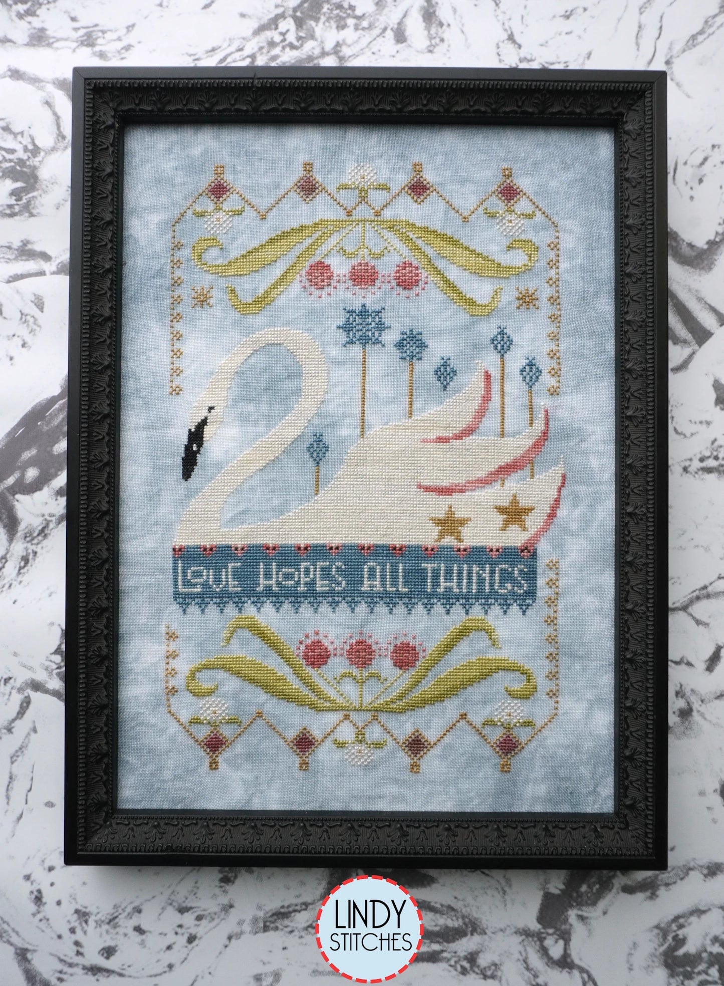 PREORDER Love Hopes All Things Cross Stitch Pattern by Lindy Stitches