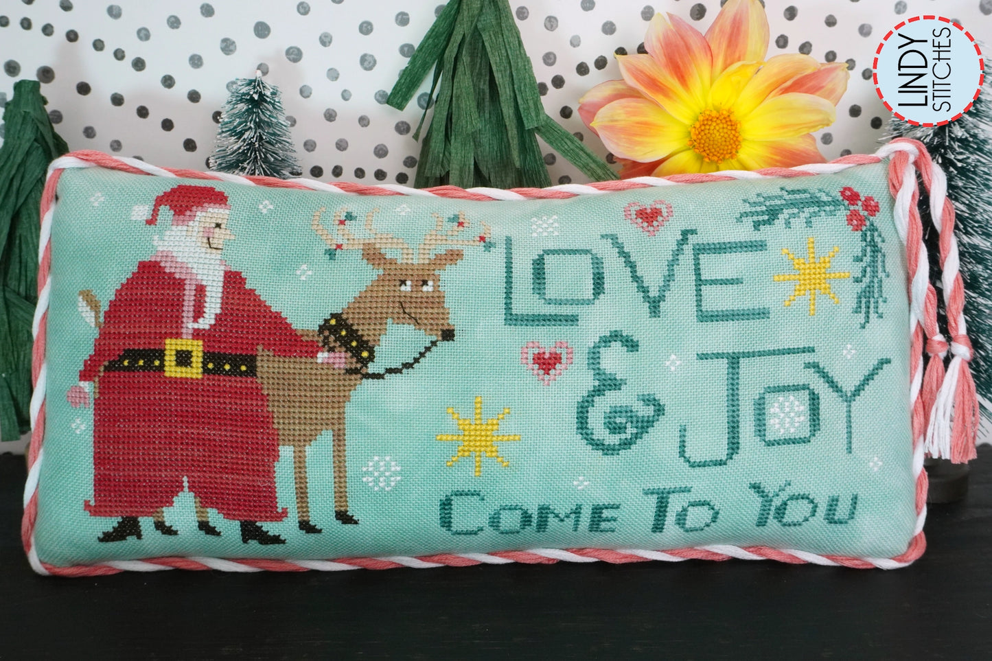 Love & Joy Cross Stitch Pattern Lindy Stitches