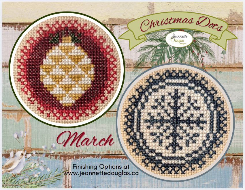 PREORDER Christmas Dots Series March by Jeannette Douglas Designs Nashville Market