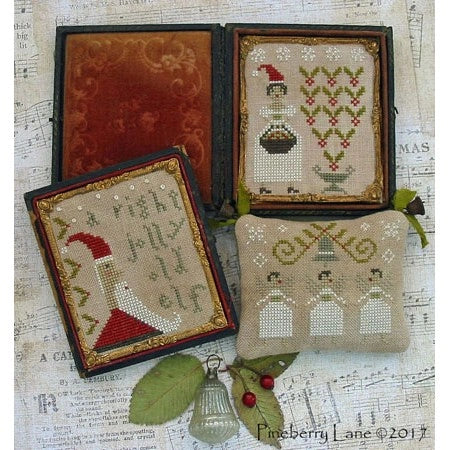 Merry Little Stitches by Pineberry Lane Cross Stitch Pattern