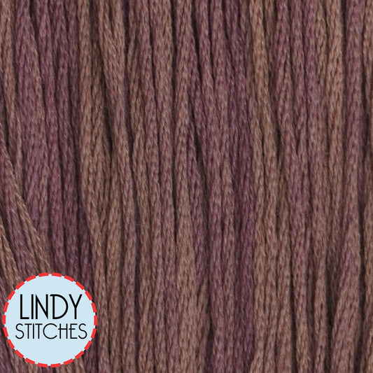 Misty Mauve Classic Colorworks Floss Hand Dyed Cotton Skein