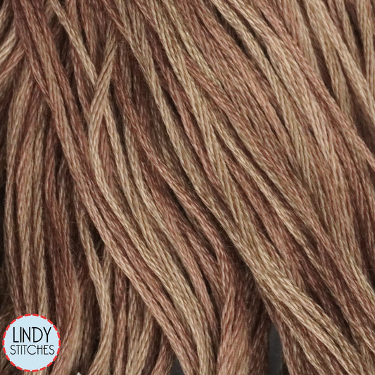 Mocha Weeks Dye Works Floss Hand Dyed Cotton Skein 1236