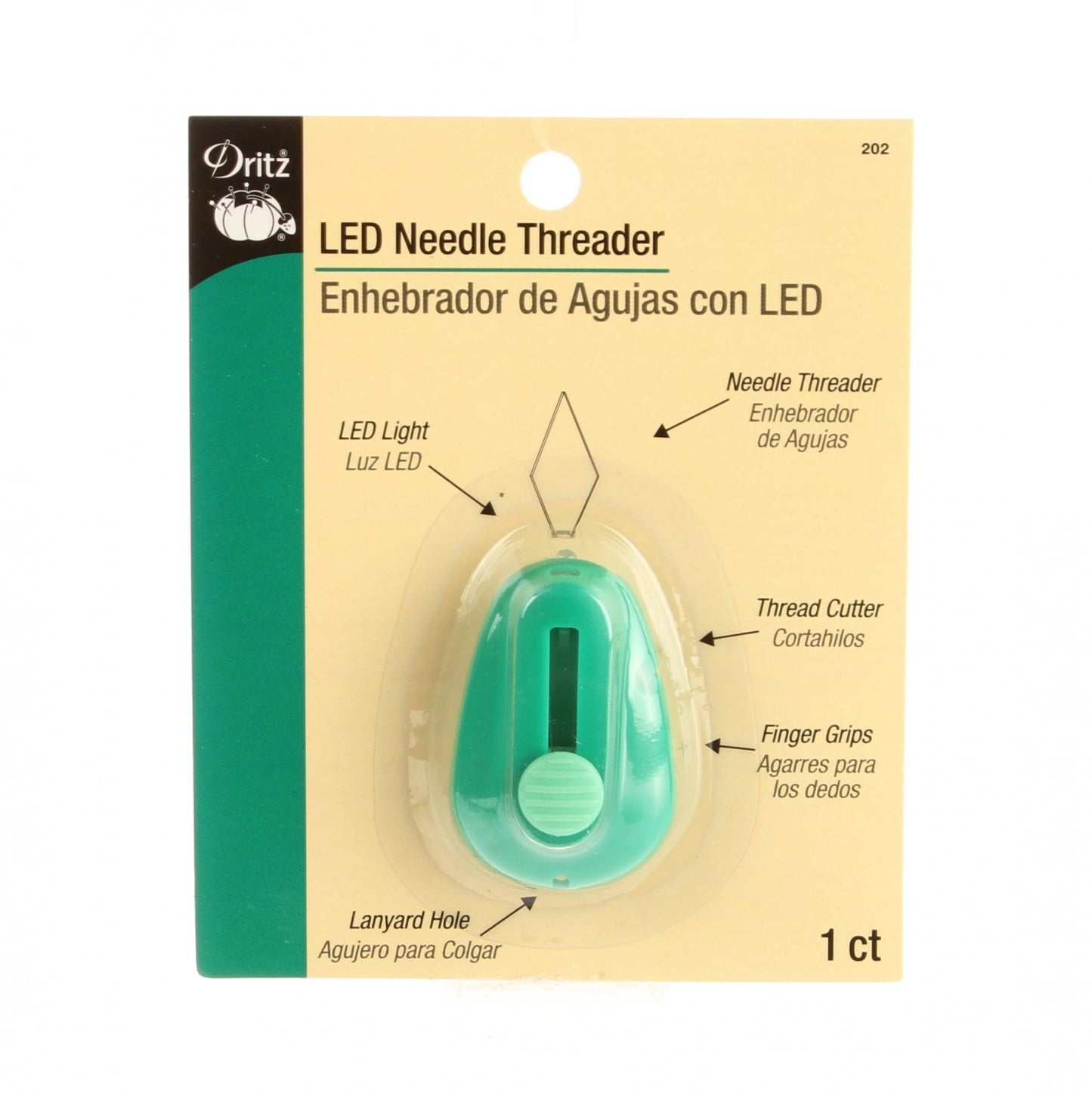 Needle Threader with LED Light by Dritz