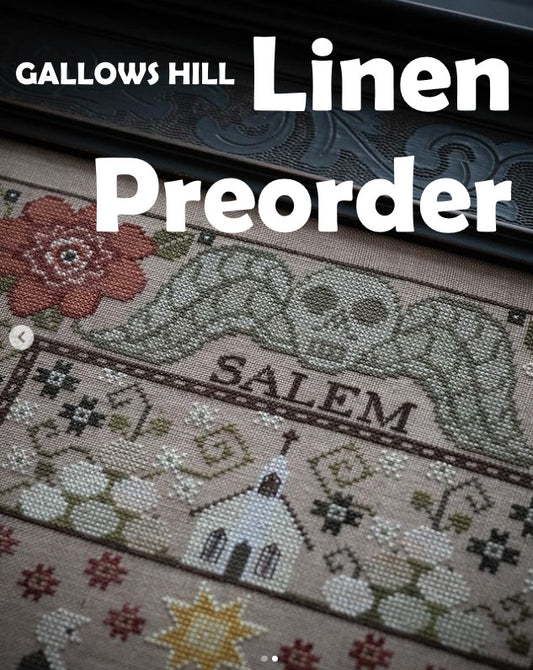 PREORDER 32 Count Gallows Hill Belfast Linen by Needle & Flax Hand Dyed