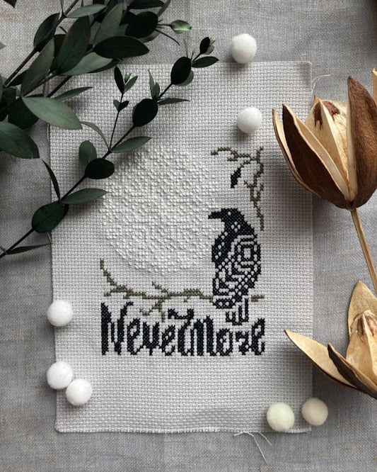 Nevermore by Quaternion Creations Cross Stitch