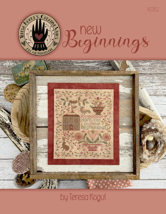 PREORDER New Beginnings Cross Stitch Pattern by Teresa Kogut Nashville Market