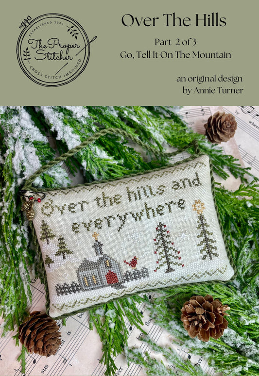 Over The Hills Cross Stitch Pattern by The Proper Stitcher