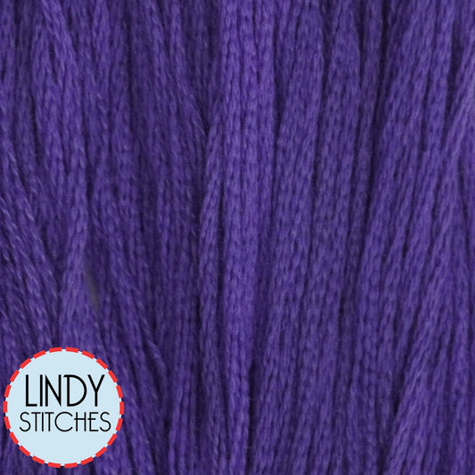 Pansy Purple Classic Colorworks Floss Hand Dyed Cotton Skein