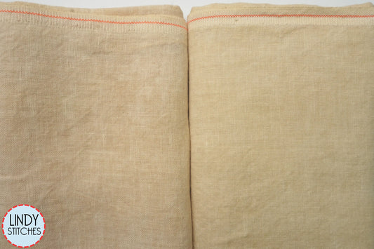 32 count PARCHMENT Belfast Linen by Weeks Dye Works (Zweigart Base)