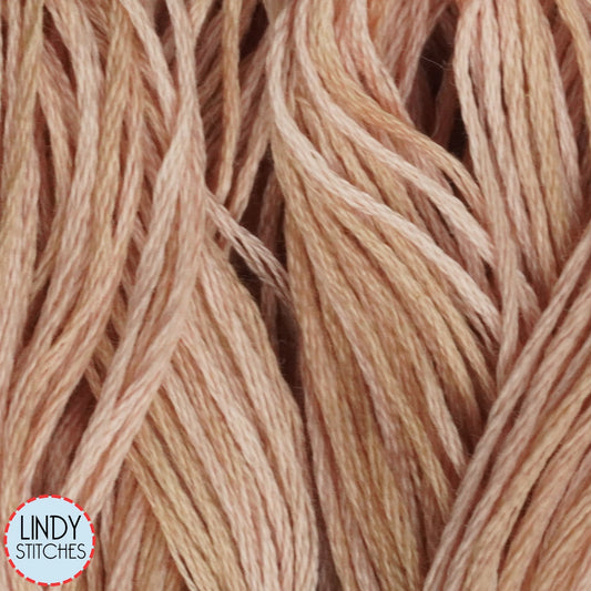 Peach Weeks Dye Works Floss Hand Dyed Cotton Skein 1131