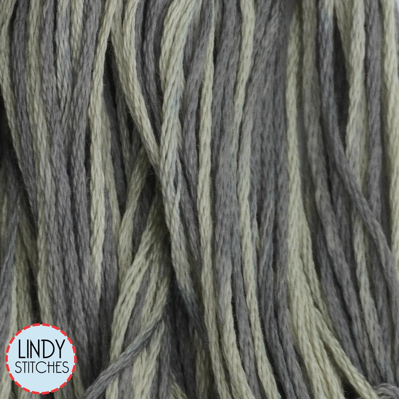 Pewter Weeks Dye Works Floss Hand Dyed Cotton Skein 1176