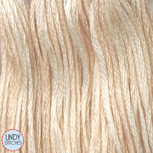 *NEW COLOR!* Queen Anne's Lace Weeks Dye Works Floss Hand Dyed Cotton Skein 1098