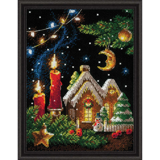 Gingerbread Tale Riolis Cross Stitch Kit 2165