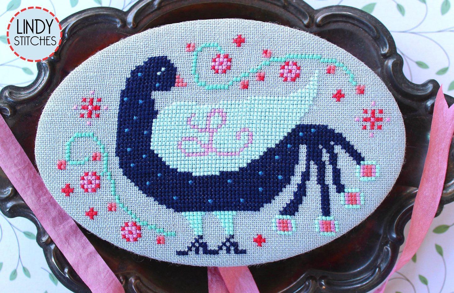 Ruffled Feathers Cross Stitch Pattern by Lindy Stitches
