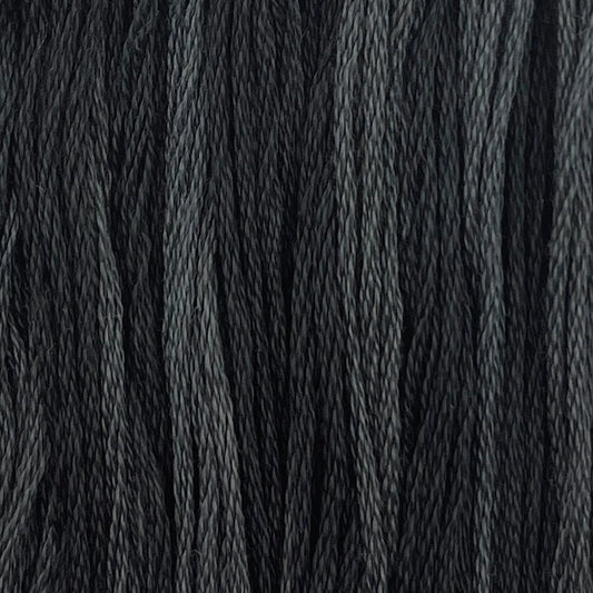 Rustic Black Colour & Cotton Overdyed Cotton Floss