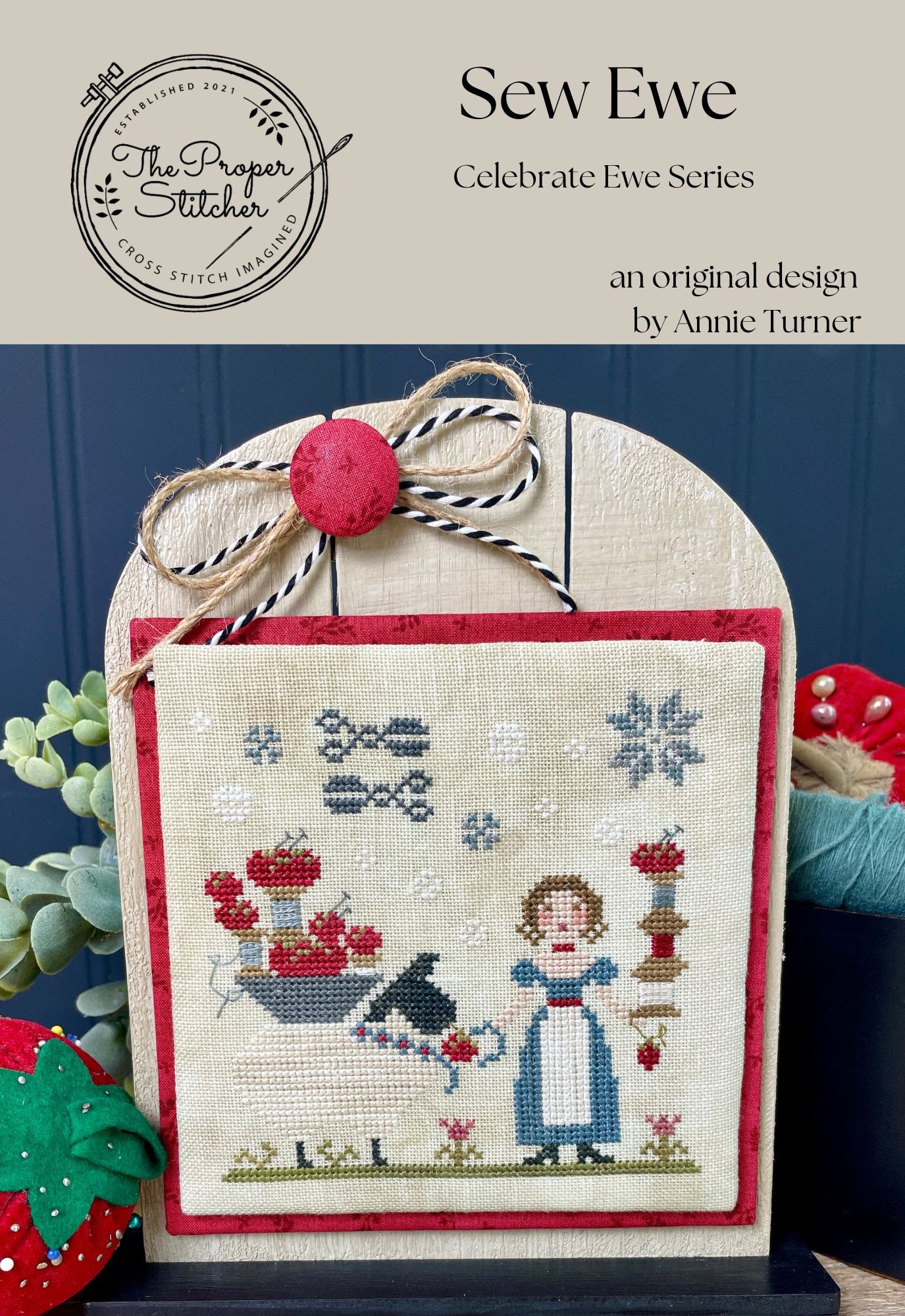 Sew Ewe by The Proper Stitcher Cross Stitch Pattern