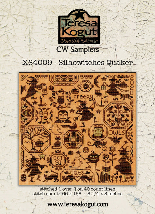 Silhowitches Quaker Teresa Kogut Cross Stitch Pattern