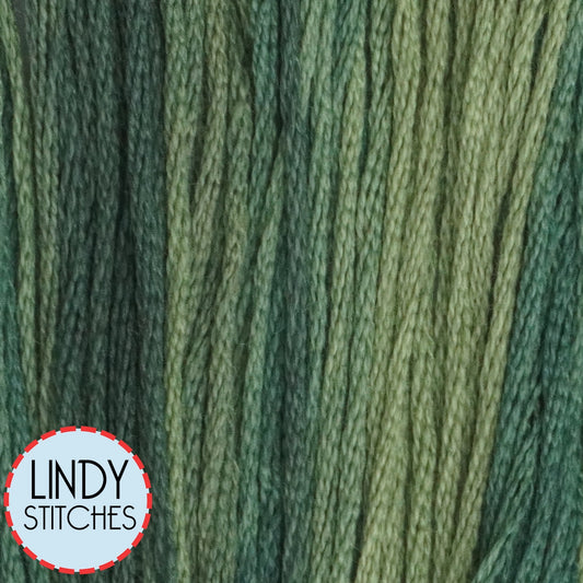 Spinach Classic Colorworks Floss Hand Dyed Cotton Skein