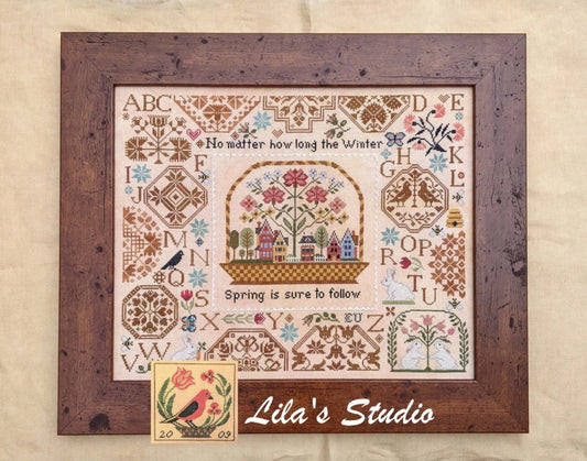 Spring Quaker by Lila's Studio Cross Stitch Pattern