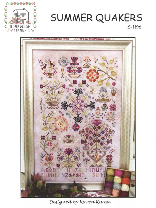 Summer Quakers Cross Stitch Pattern by Rosewood Manor