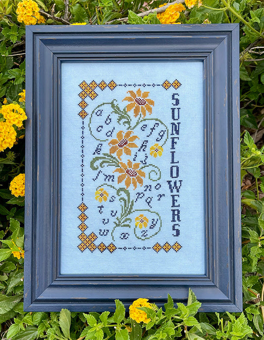 Sunflower Medley Cross Stitch Pattern Jan Hicks Creates