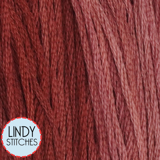 Tennessee Red Clay Classic Colorworks Floss Hand Dyed Cotton Skein