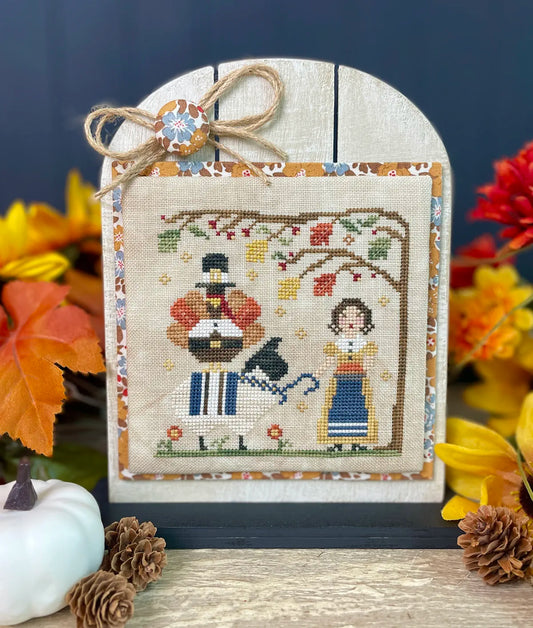 Thankful for Ewe Cross Stitch Pattern by The Proper Stitcher