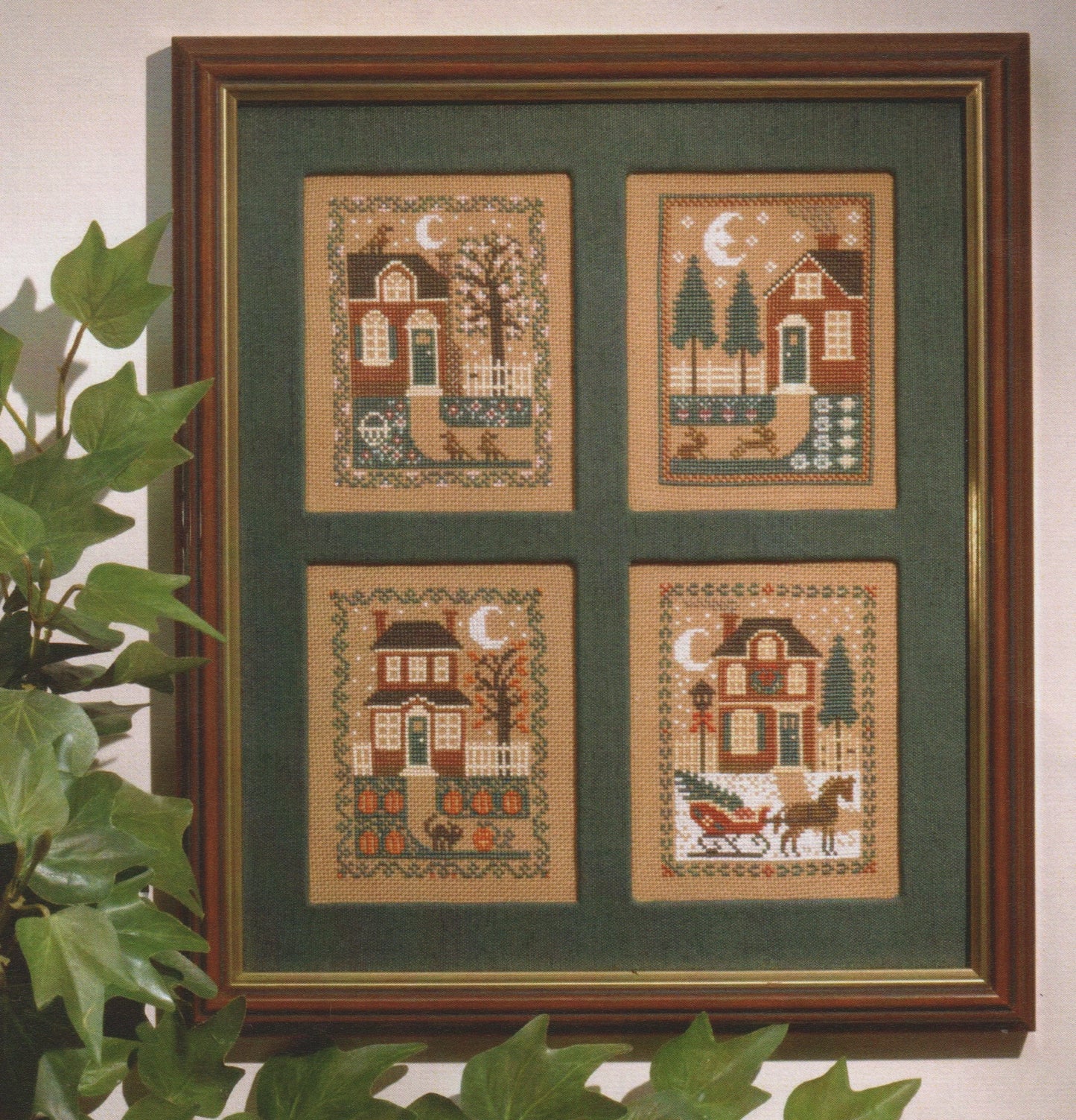 The Four Seasons The Prairie Schooler Cross Stitch Pattern #208