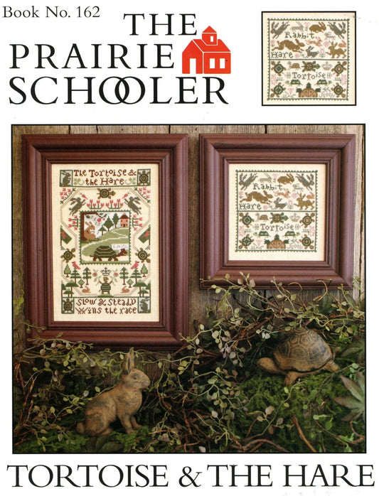 Tortoise & the Hare The Prairie Schooler Cross Stitch Pattern #162 Physical Copy