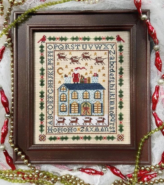 Visit from St. Nick Cross Stitch Pattern by Hello from Liz Mathews & Kathy Barrick