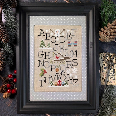 PREORDER Winter Sampler cross stitch pattern by Puntini Puntini Nashville Market