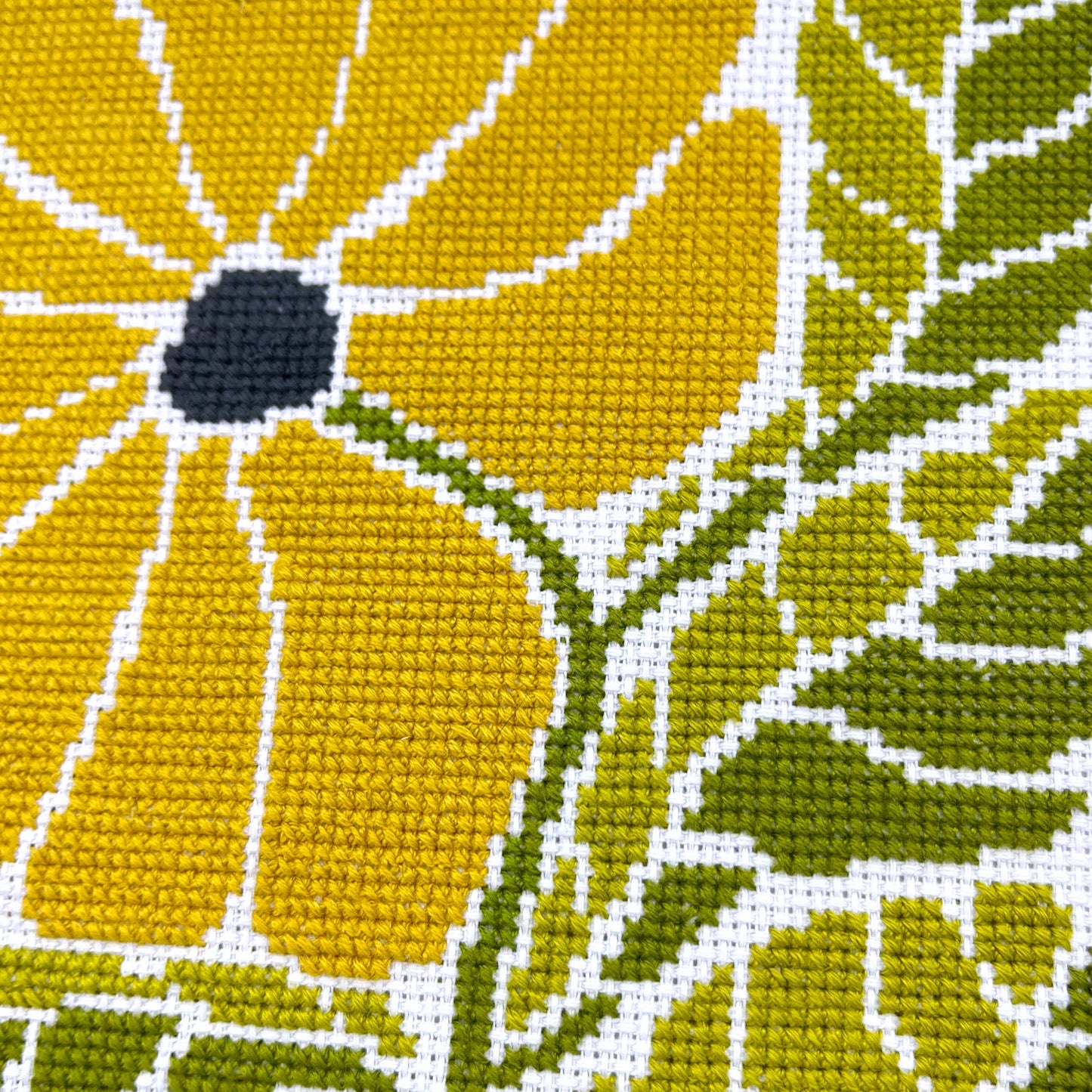 Sunny Blossom Full Cross Stitch Kit