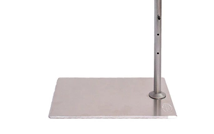 Lowery Silver Grey Stand Base Plate