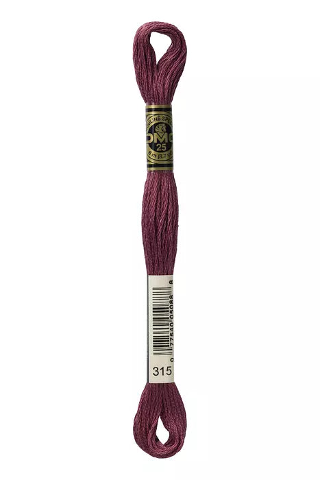 315 DMC Six Strand Cotton Embroidery Floss