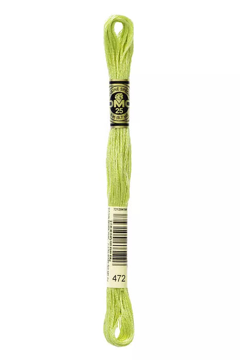 472 DMC Six Strand Cotton Embroidery Floss