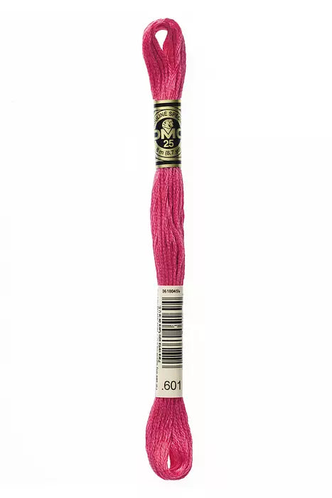 601 DMC Six Strand Cotton Embroidery Floss