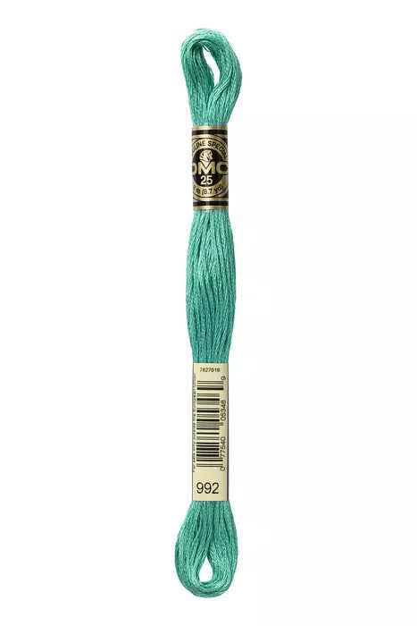 992 DMC Six Strand Cotton Embroidery Floss